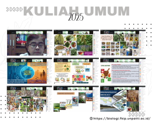 KULIAH UMUM OLEH PROF. DR. P.M. PAPILAYA, M.PD DI PEND. BIOLOGI FKIP UNSRI TAHUN 2025