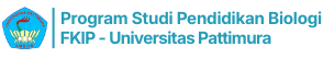 Program Studi Pendidikan Biologi