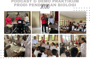 PODCAST DAN DEMO PRAKTIKUM PROGRAM STUDI PENDIDIKAN BIOLOGI TAHUN 2026