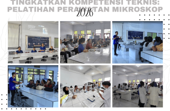 TINGKATKAN KOMPETENSI TEKNIS: PELATIHAN PERAWATAN MIKROSKOP BAGI LABORAN DAN GURU TAHUN 2026
