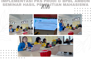 SINERGI AKADEMIK: SEMINAR HASIL PENELITIAN MAHASISWA MAGANG DI BPBL AMBON TAHUN 2026