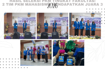 BANGGA! DUA TIM MAHASISWA PENDIDIKAN BIOLOGI SABET JUARA 3 DI AJANG PKM TINGKAT FAKULTAS TAHUN 2026