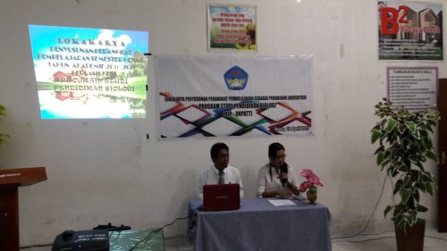 Lokakarya Penyusunan Perangkat Pembelajaran berbasis KKNI Tahun 2017