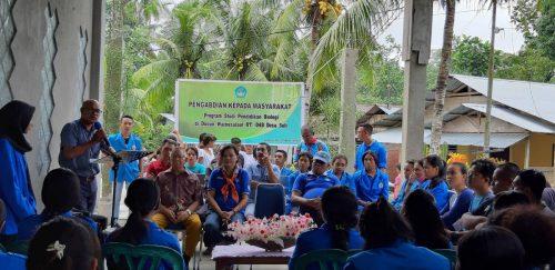 Pengabdian Kepada Masyarakat di Dusun Wainusalaut Tahun 2019